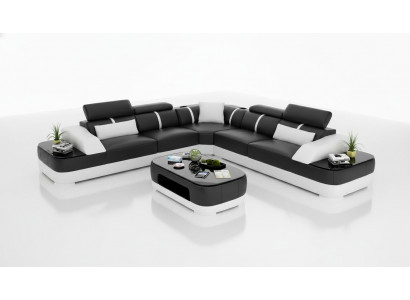 Design furniture corner couch corner sofa living room leather upholstery couch sofa