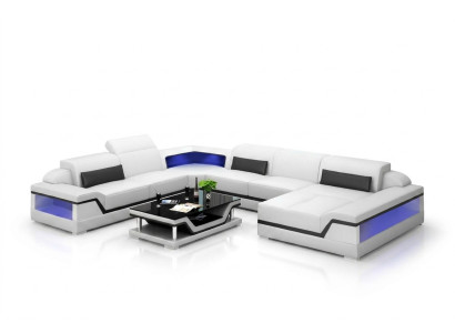 Corner suite corner sofa upholstered corner couch 2-piece set new modern living room