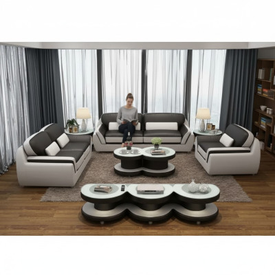 Sofa set 321 table stool sideboard living room landscape couches sofa couch 7-piece set.