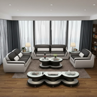 Sofa set 321 table stool sideboard living room landscape couches sofa couch 7-piece set.