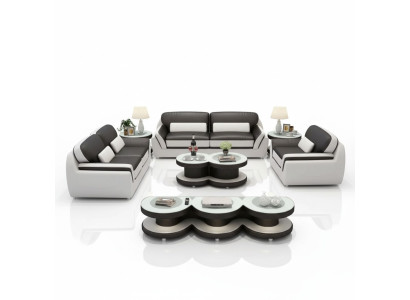 Sofa set 321 table stool sideboard living room landscape couches sofa couch 7-piece set.