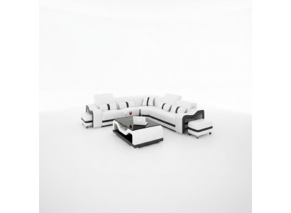 Corner couch seat cushion corner set living landscape sofa couch stool coffee table new