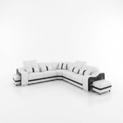 Leather sofa design sofa corner sofa L shape modern corner sofa upholstery