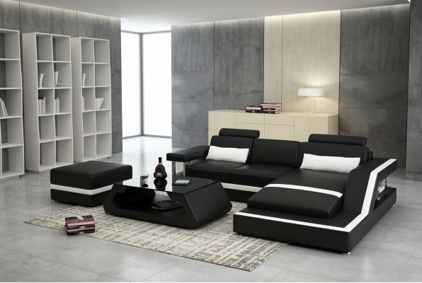 Living area designer sofa corner sofa L shape modern sofa corner suite