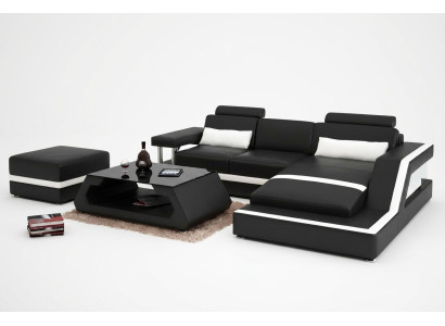 Living area designer sofa corner sofa L shape modern sofa corner suite
