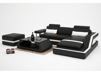 Living area designer sofa corner sofa L shape modern sofa corner suite