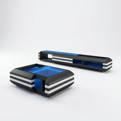Coffee table designer table coffee table tables glass table illuminated