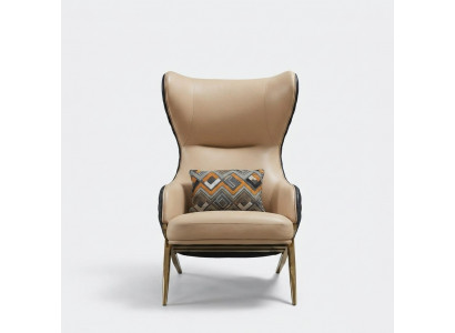 Armchair Designer Armchair Upholstered Armchair Modern Decorative Relaxing Leather Armchair Luxury