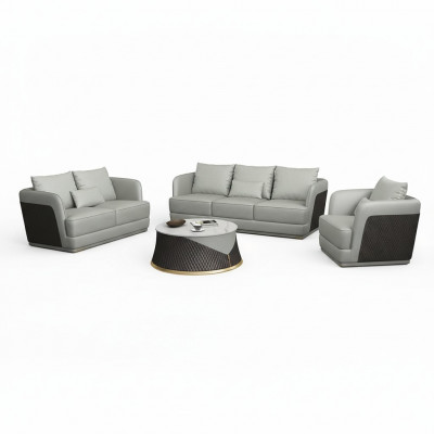 Upholstery Exclusive Designer Furniture 3+2 Seater Couch Set 2pc Living Landscape