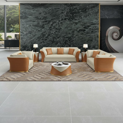 Exclusive Designer Furniture 32-Seater Living Room Sofa Upholstery Suite 2-piece Set.