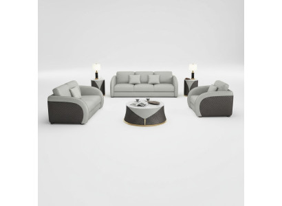 Exclusive designer furniture 32-seater sofa upholstery set 2-piece living area