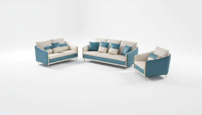 Designer sofa set couch upholstery sets sofas exclusive leather couch