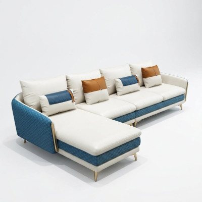 Sectional sofa L-shape modern sofa leather sofa decorative sectional sofa upholstered living landscape