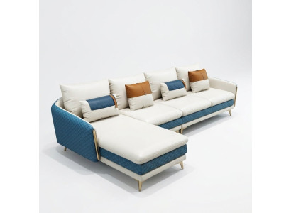 Sectional sofa L-shape modern sofa leather sofa decorative sectional sofa upholstered living landscape