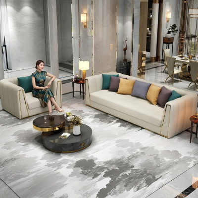 Stainless Steel Exclusive Design Furniture 31-Seater Stool Couch Upholstery Suite