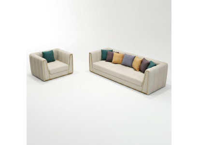 Stainless Steel Exclusive Design Furniture 31-Seater Stool Couch Upholstery Suite