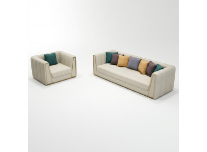 Stainless Steel Exclusive Design Furniture 31-Seater Stool Couch Upholstery Suite