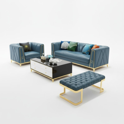 Chesterfield Exclusive Design Furniture 31-Seater Ottoman Couch Upholstery Suite