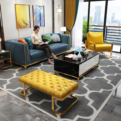 Chesterfield Sofa Couch Three-seater Upholstered Couch 3-seater Couches Upholstery Leather