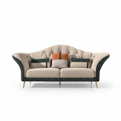 Designer sofa sets couch upholstery suite 6-piece set leather coffee table