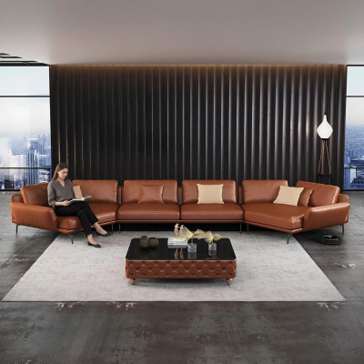 Sectional sofa Italian furniture living room couch upholstery luxury sofa sectional set