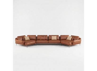 Sectional sofa Italian furniture living room couch upholstery luxury sofa sectional set