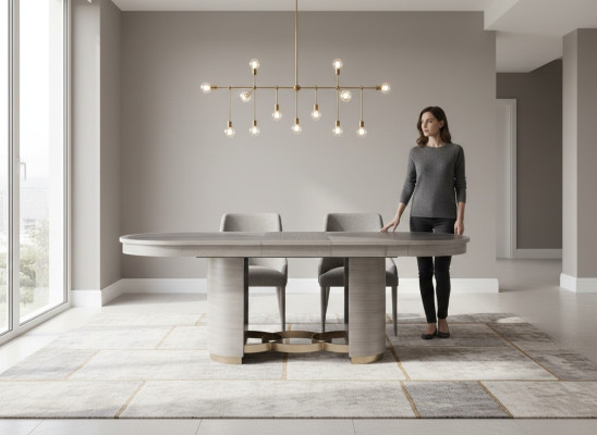 Dining table designer furniture Italian style dining room furnishings