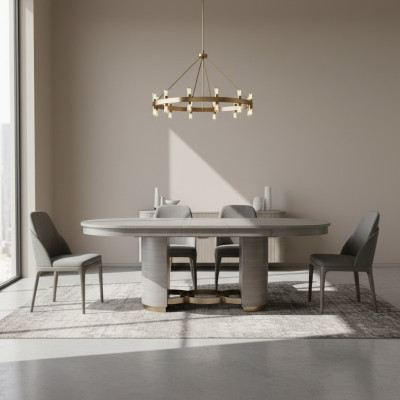 Dining table designer furniture Italian style dining room furnishings