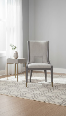 Luxury Design Chair Real Wood Italian Style Furniture Single Seater Armchair