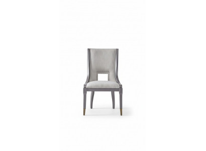 Luxury Design Chair Real Wood Italian Style Furniture Single Seater Armchair