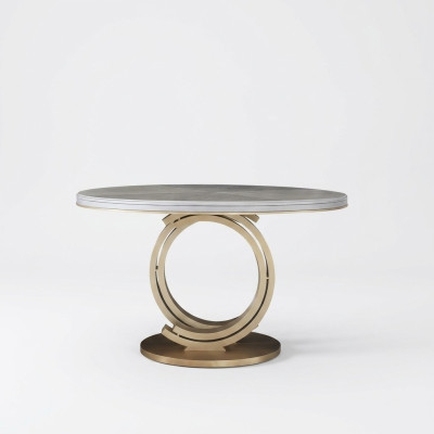 Round table dining room dining table Italian style furniture dining table round