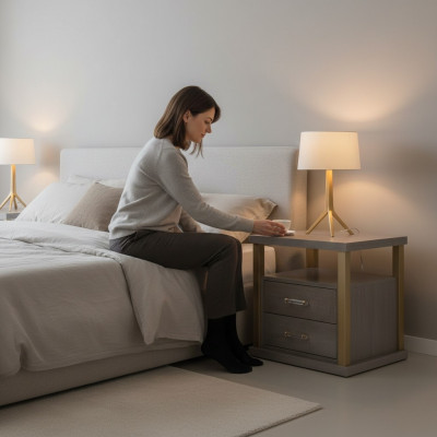 Bedside table dresser console table side table cabinet bedroom