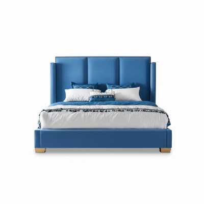 Hotel beds double bed design wood bed 180x200cm bedroom
