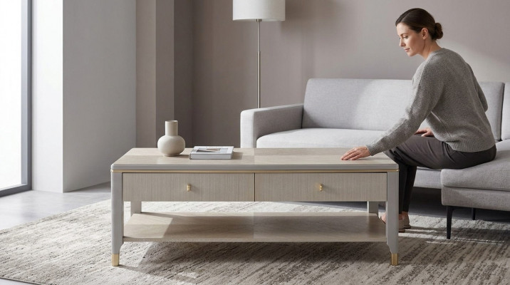 Luxury living room table coffee table wooden table decor design tables style furniture