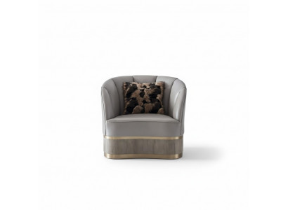 Living room luxury armchair hotel upholstered chairs modern single-seater designer