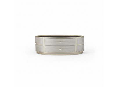 Oval coffee table luxury sofa side tables wooden table Dubai luxury hotel