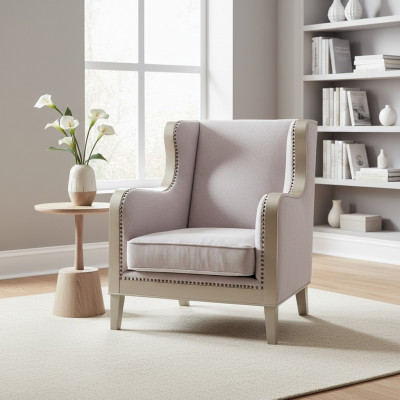 Modern armchair, living room single-seater, hotel upholstered chairs, designer