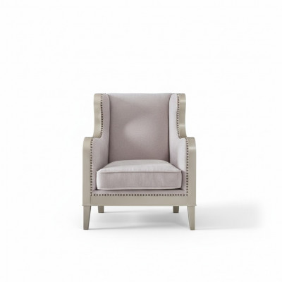 Modern armchair, living room single-seater, hotel upholstered chairs, designer