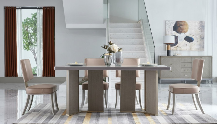 Luxury dining room chairs high-quality furnishings hotel armchair set