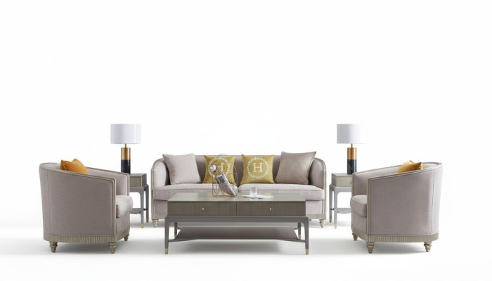 Luxury furniture sofa set living room sofa couch upholstery complete set