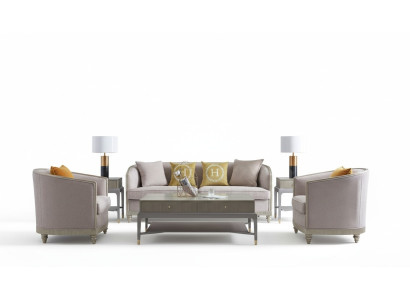 Luxury furniture sofa set living room sofa couch upholstery complete set