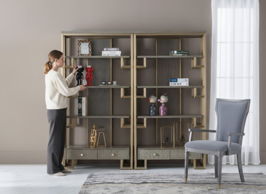 Designer Display Cabinet 2x Display Cabinet Wood Cabinet Cabinets Living Room Shelves