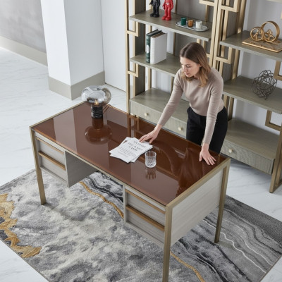 Luxury desk table desks office executive tables furnishing furniture