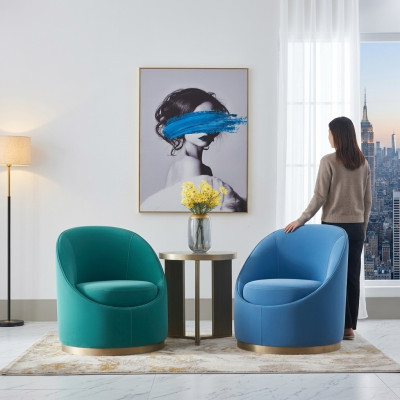 Living room set 2x armchair side table table sofa coffee table table side