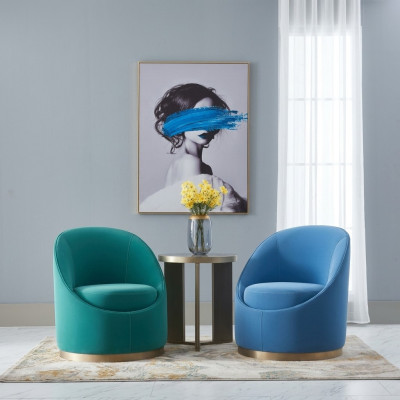 Turkish living room design armchair single-seater upholstered furniture lounge club