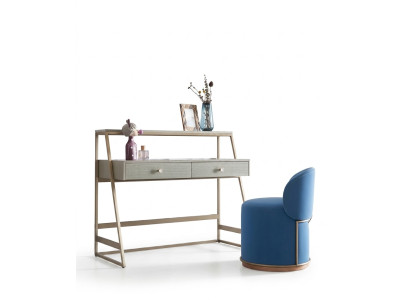Dressing table + chair, dressing table, cosmetics table, mirror, dresser