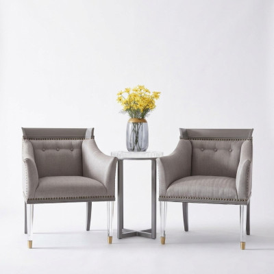 Luxury design furniture Italian style armchair living room lounge club
