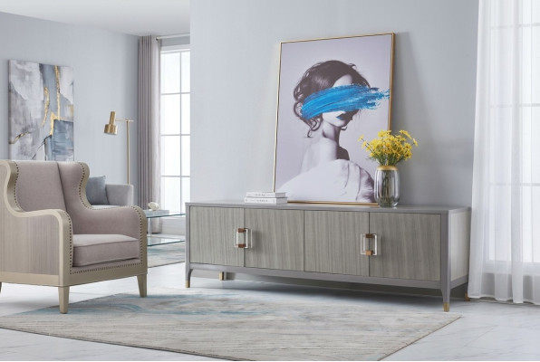 RTV wood sideboard luxury living room designer furniture dresser cabinet