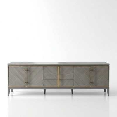 Luxury sideboard TV lowboard RTV XXL cabinet table living room wood RTV