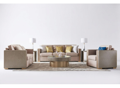 Luxury furniture living room sofa set hotel-style suites sofa couch